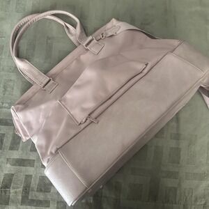 Beis Pink 19" Weekender Overnight Bag Soft Case Shoe Compartment Travel Women